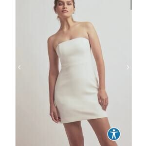 NWT Favorite Daughter The Willow Dress in Ivory SZ 0
